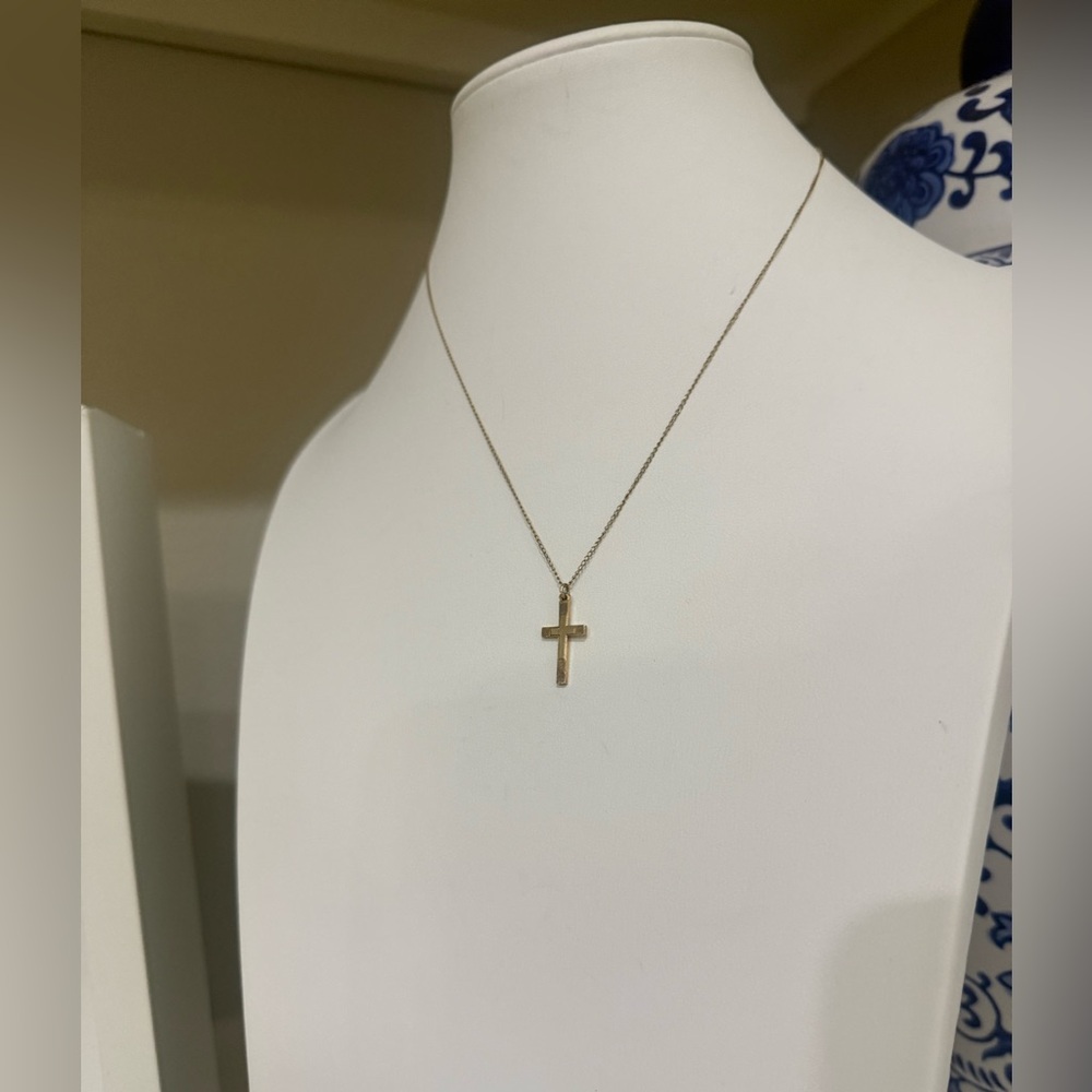 Vintage Kiddie Kraft 1/20 12k GF Cross Necklace